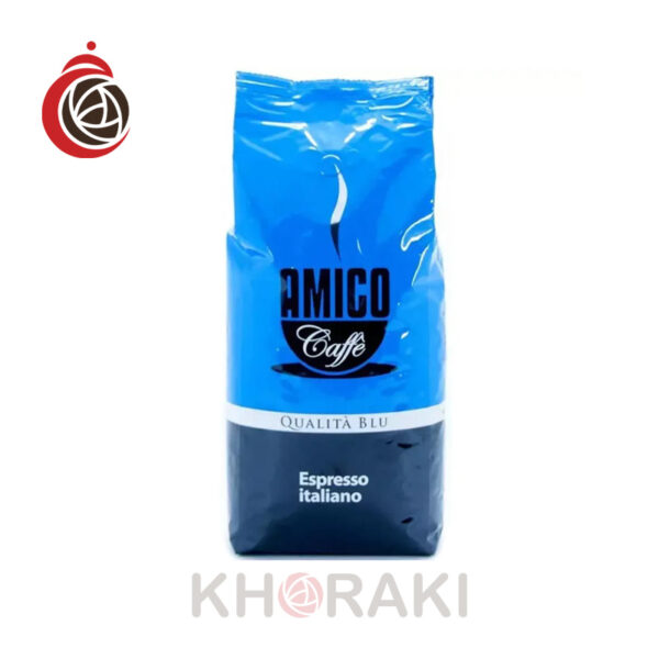 قهوه آمیکو آبی دانه یک کیلویی AMICO