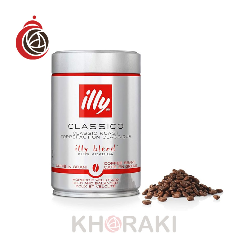 قهوه-ایلی-کلاسیکو-دانه-قوطی-250-گرمی قهوه ایلی کلاسیکو دانه قوطی 250 گرمی