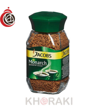قهوه جاکوبز سبز مونارک شیشه 190 گرمی