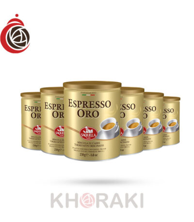 قهوه ساكوئلا طلایی مدل Espresso Oro