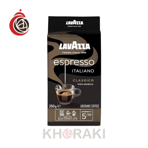 قهوه لاوازا اسپرسو آسیاب شده 250 گرمی