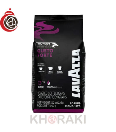 قهوه لاوازا گوستو فورته دانه یک کیلویی