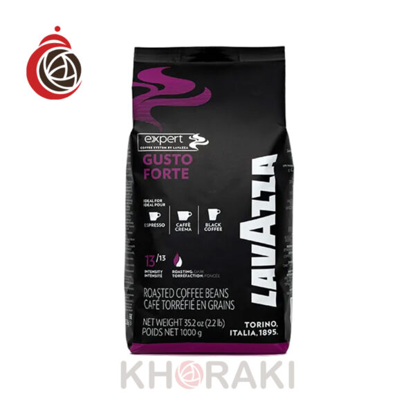 قهوه لاوازا گوستو فورته دانه یک کیلویی