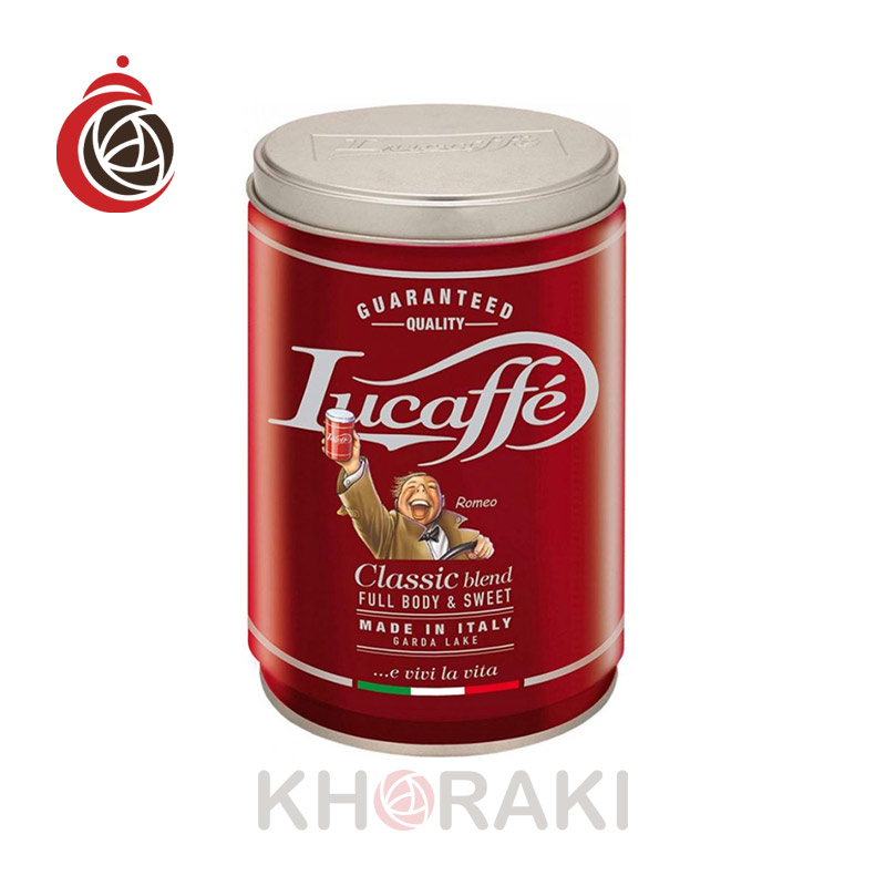 قهوه-لوکافه-کلاسیک-آسیاب-شده-قوطی قهوه لوکافه کلاسیک آسیاب شده قوطی 250 گرم