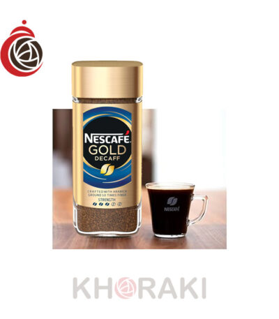نسکافه گلد دکف بدون کافئین شیشه 100گرمی