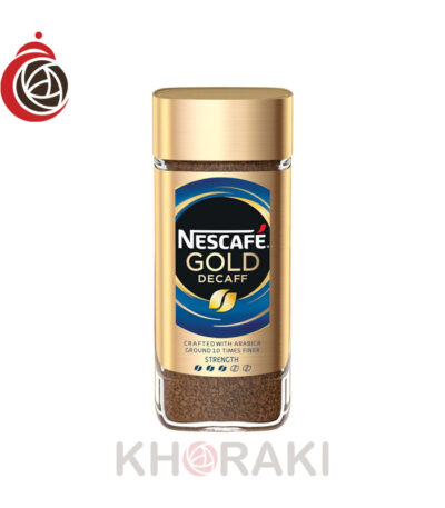 نسکافه گلد دکف بدون کافئین شیشه 100گرمی
