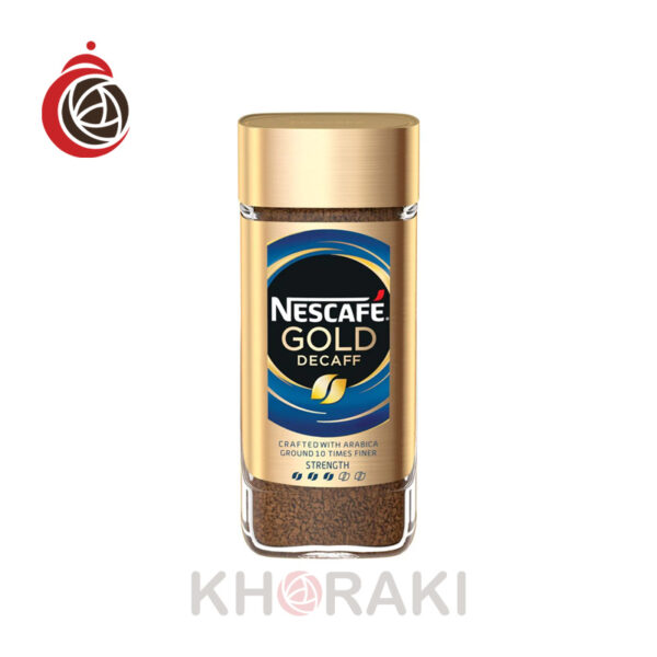 نسکافه گلد دکف بدون کافئین شیشه 100گرمی