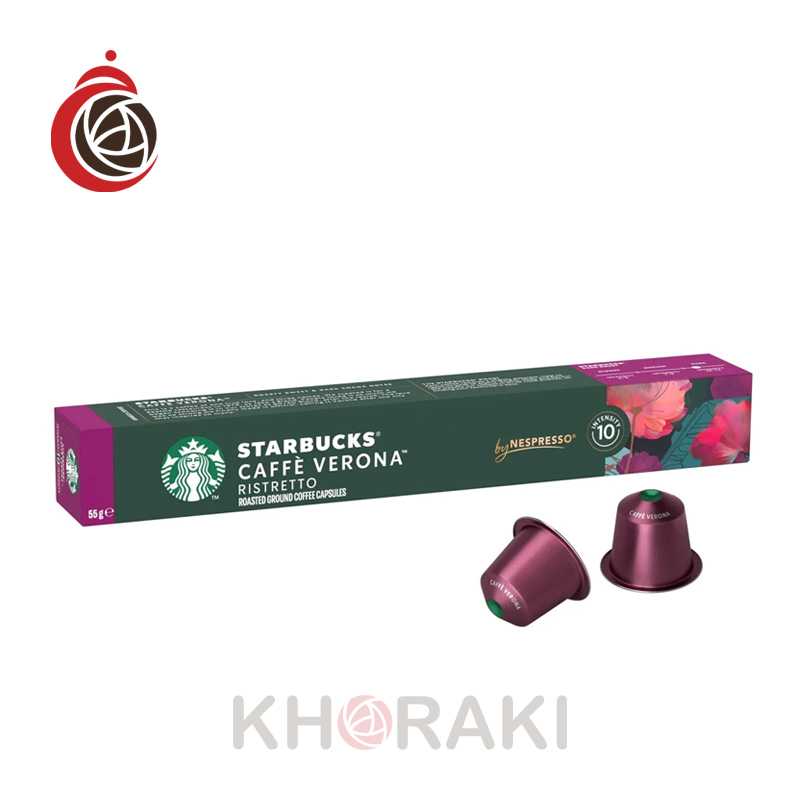 کپسول-قهوه-نسپرسو-استارباکس-مدل-Caffe-Verona کپسول قهوه نسپرسو استارباکس مدل Caffe Verona