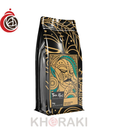 دانه قهوه بو داده شده تام کینز 100% عربیکا 1 کیلوگرم