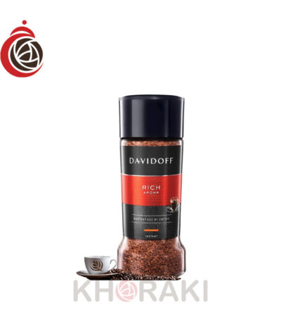 قهوه فوری دیویدوف ریچ آروما شیشه 100 گرمی