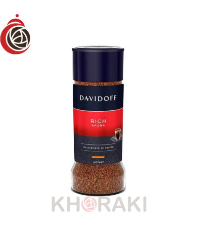 قهوه فوری دیویدوف ریچ آروما شیشه 100 گرمی