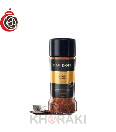 قهوه فوری دیویدوف فاین آروما شیشه 100 گرمی