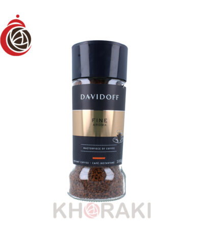 قهوه فوری دیویدوف فاین آروما شیشه 100 گرمی