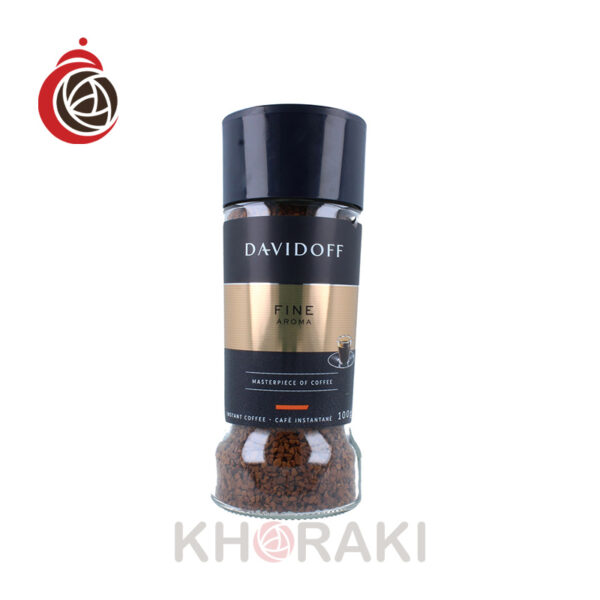 قهوه فوری دیویدوف فاین آروما شیشه 100 گرمی