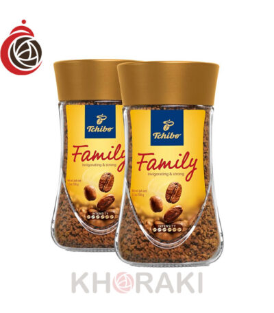 قهوه فوری چیبو فمیلی گلد شیشه 100 گرمی TCHIBO
