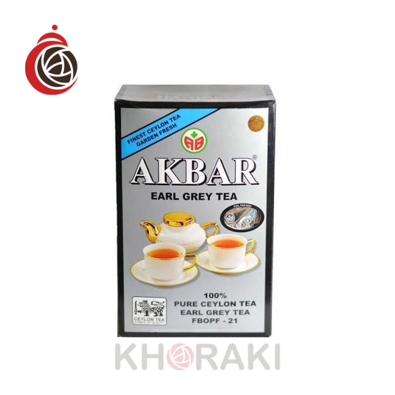 چای اکبر ارل گری پاکتی 500 گرمی