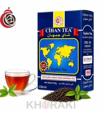 چای جیهان ارل گری پاکتی 500 گرمی