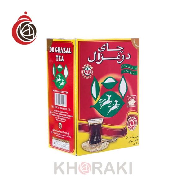 چای دوغزال قرمز ساده سیلان پاکتی 500 گرمی