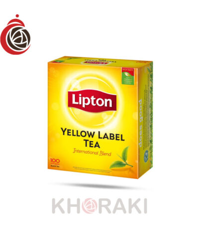 چای کیسه ای لیپتون ساده 100 عددی